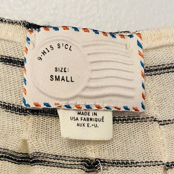 Anthropologie Postmark Soft 3/4 Sleeve Top Size Small - Picture 5 of 5